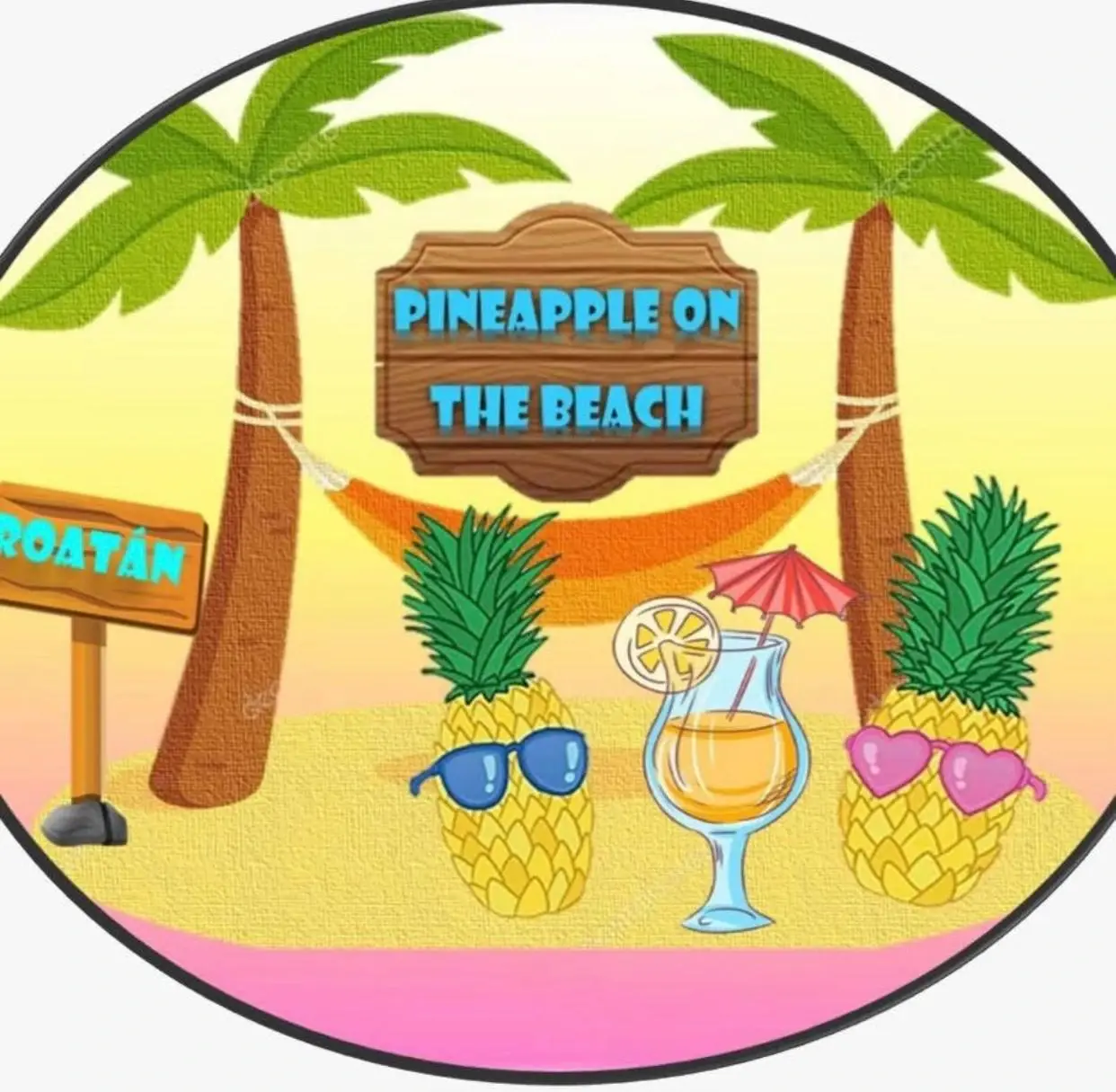 Pineapple on the Beach Logo